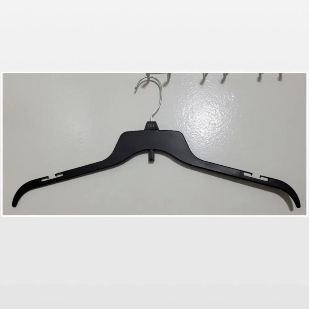 25 Commercial Hangers Adult Various Black Silver